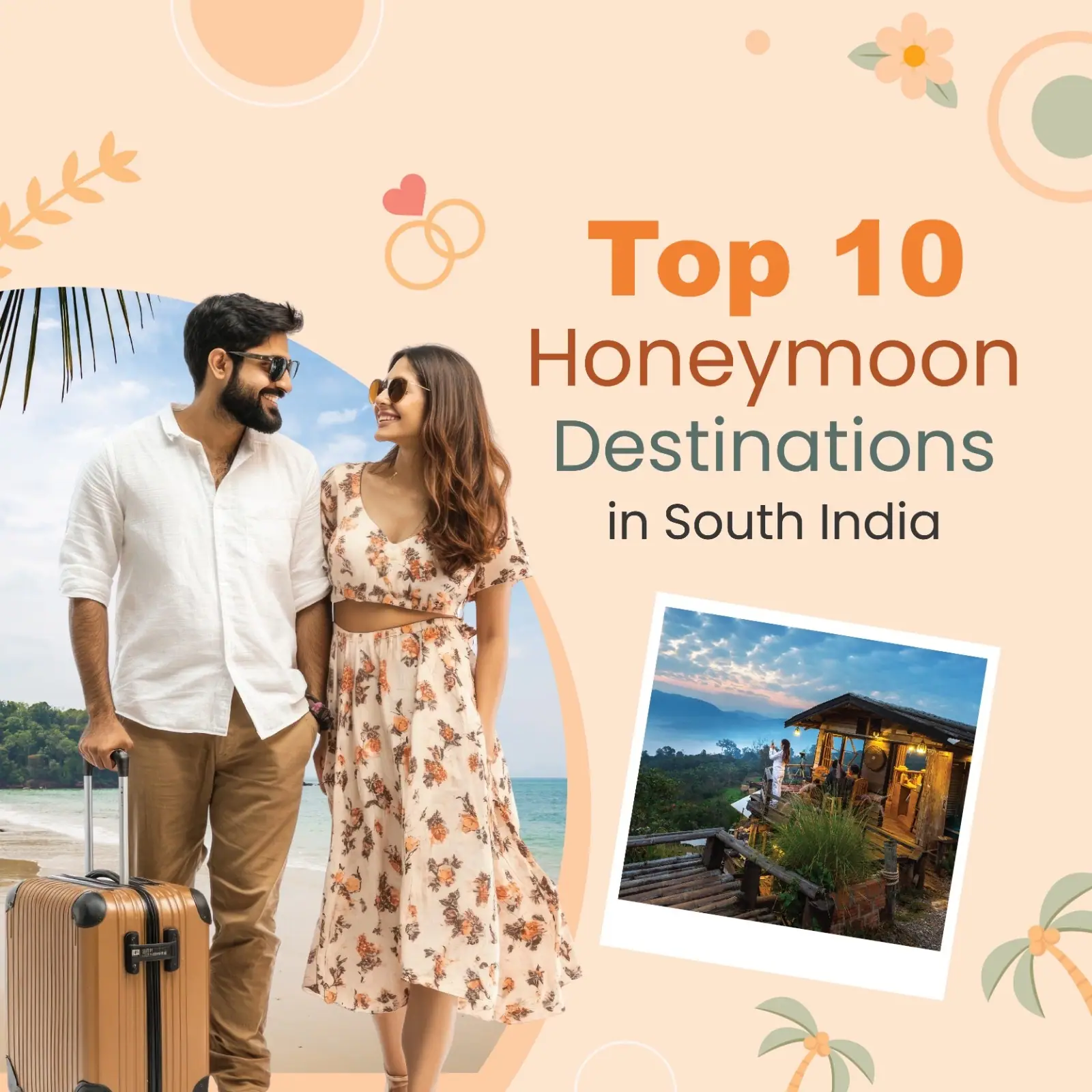 Top 10 Honeymoon Destinations in South India Couples