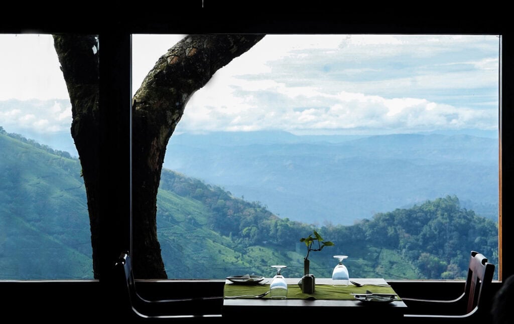 Western Ghats from the Restaurant