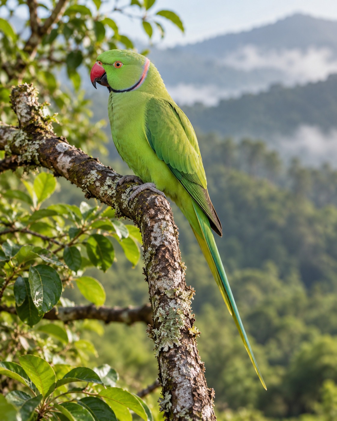 Parakeet at Blackberry Hills