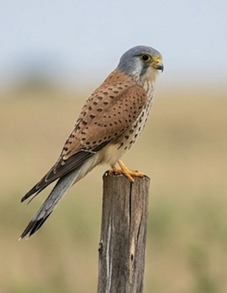 Indian Kestrel at Blackberry Hills
