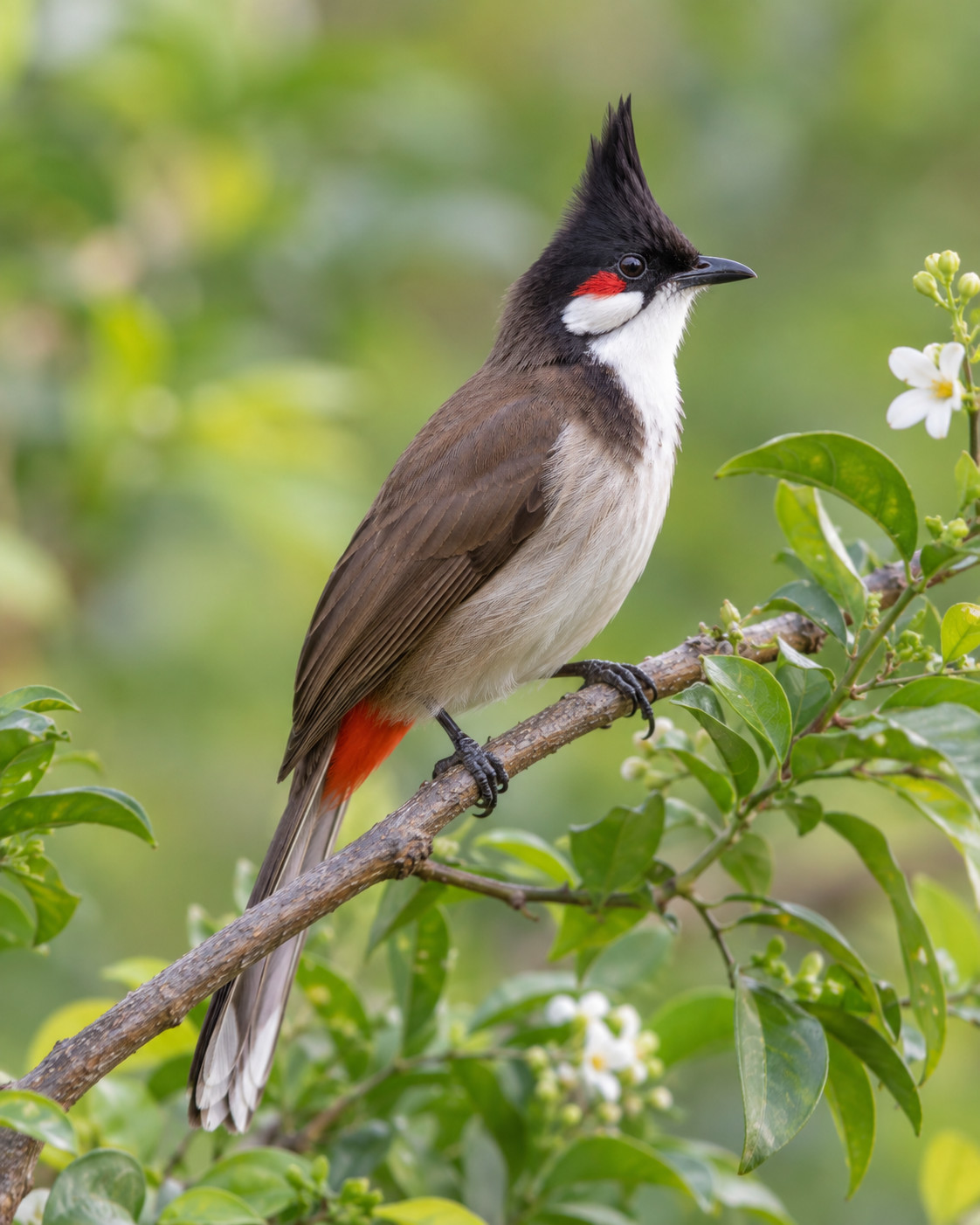 Red Whiskered Bulbul at Blackberry Hills