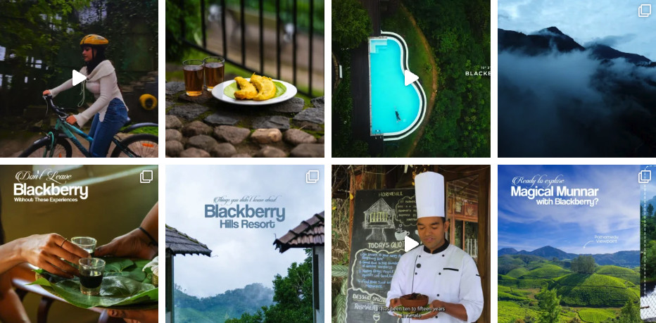 Recent Instagram posts from Blackberry Hills Munnar Nature Resort & Spa