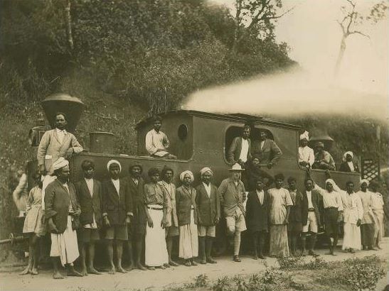 Historic Kundala Valley Railway in Munnar before the 1924 flood