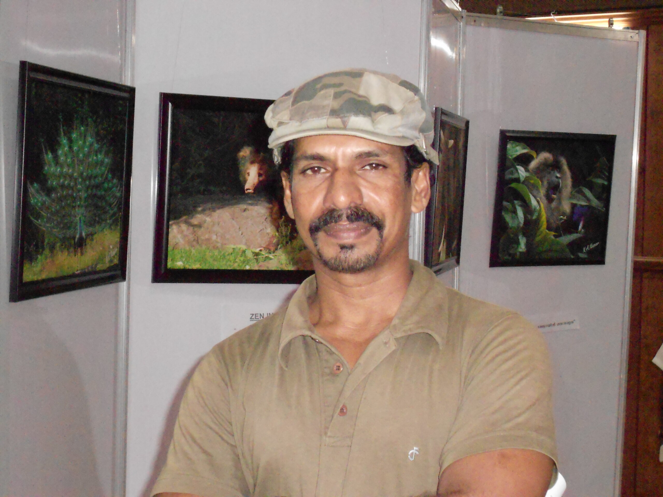 Wildlife photographer N. A. Naseer