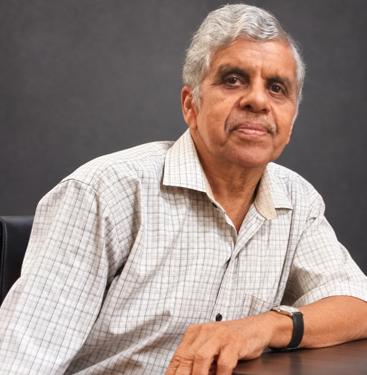 P. Haridas, whose guidance helped Blackberry Hills adopt Vetiver for soil conservation