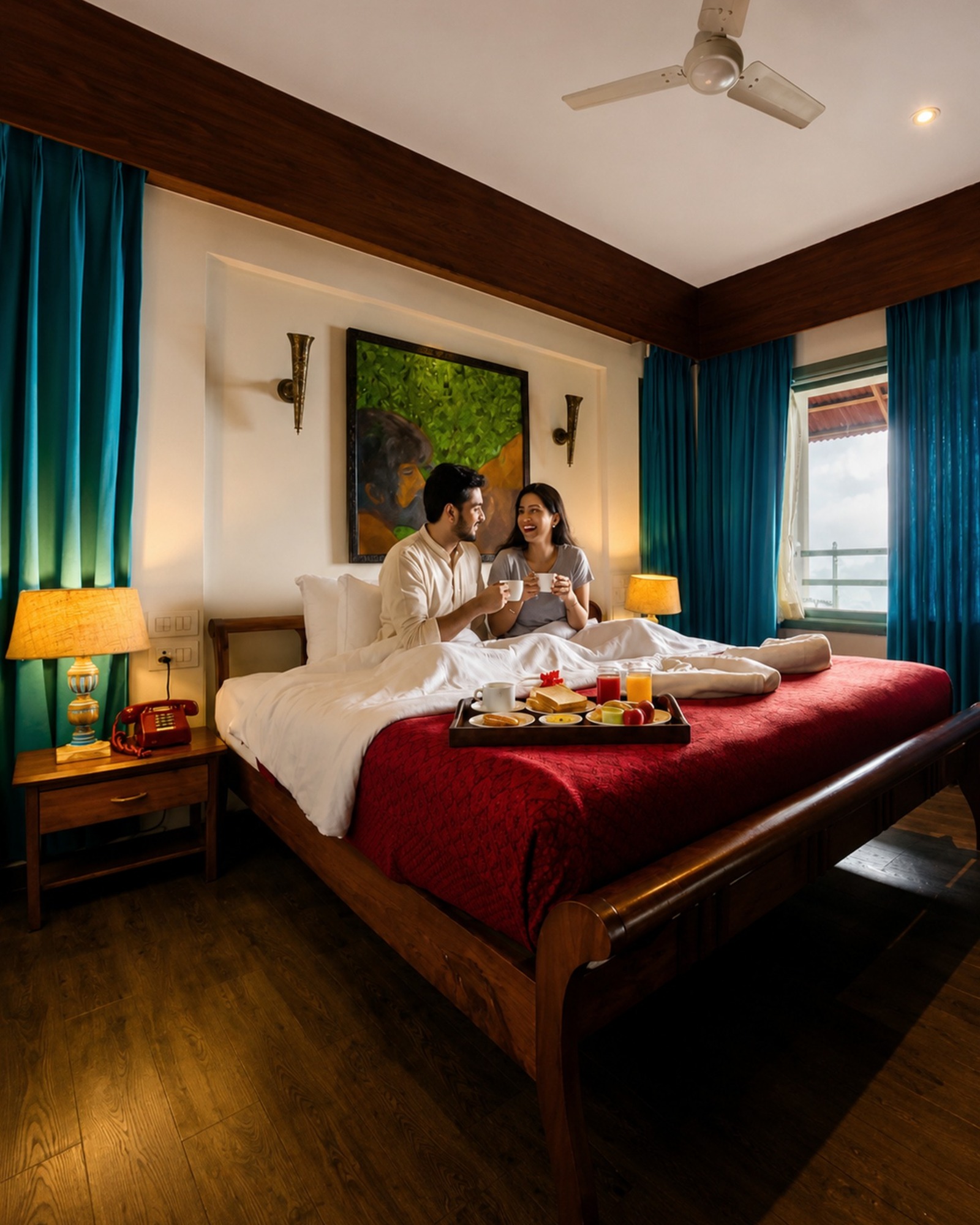 Valley View Jacuzzi Retreat at Blackberry Hills Munnar