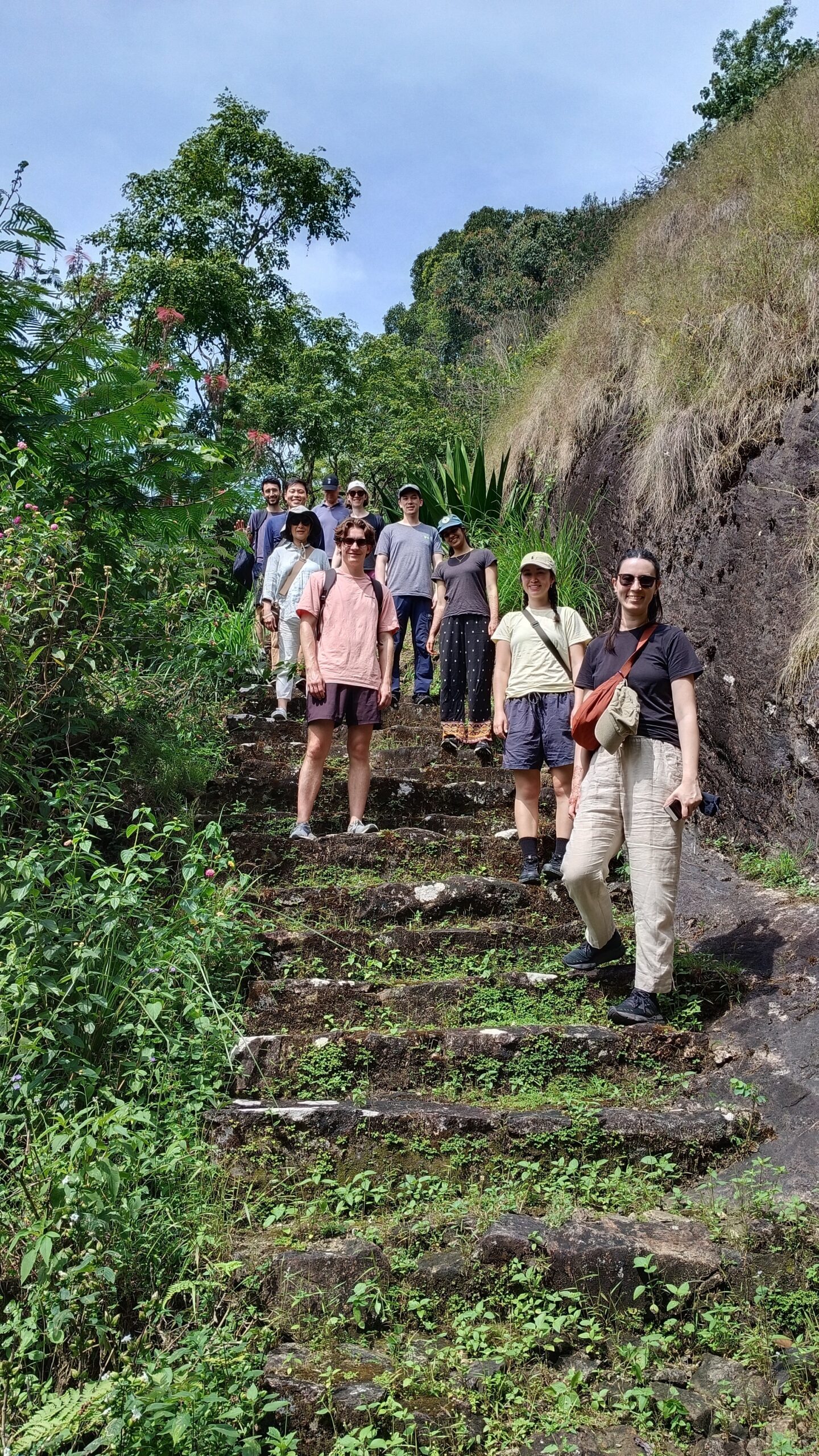 Guided walk and outdoor exploration at Blackberry Hills Munnar