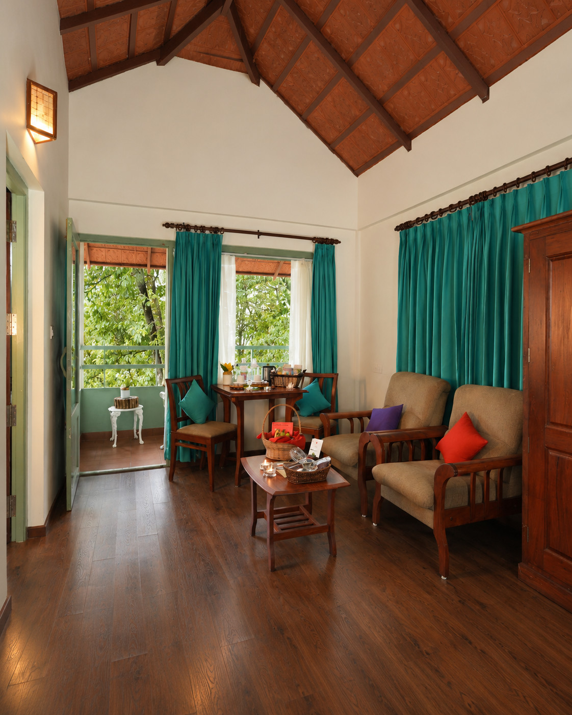 Valley Facing Grand Suite at Blackberry Hills Munnar
