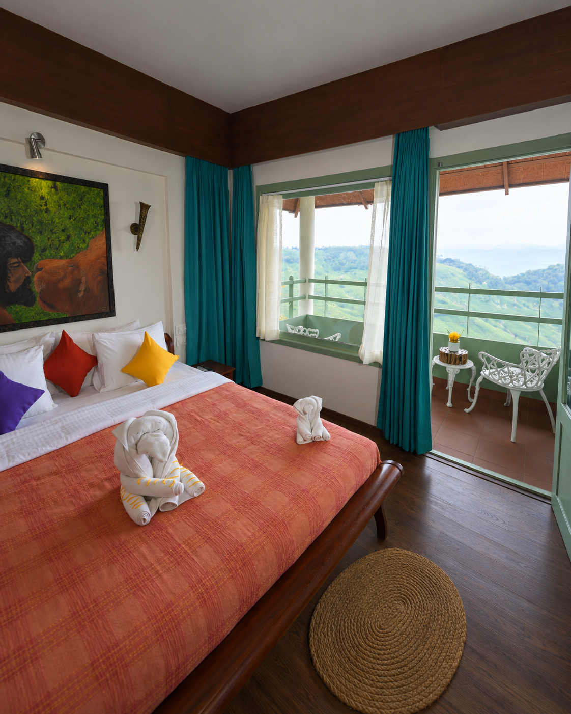 Valley View Jacuzzi Retreat at Blackberry Hills Munnar